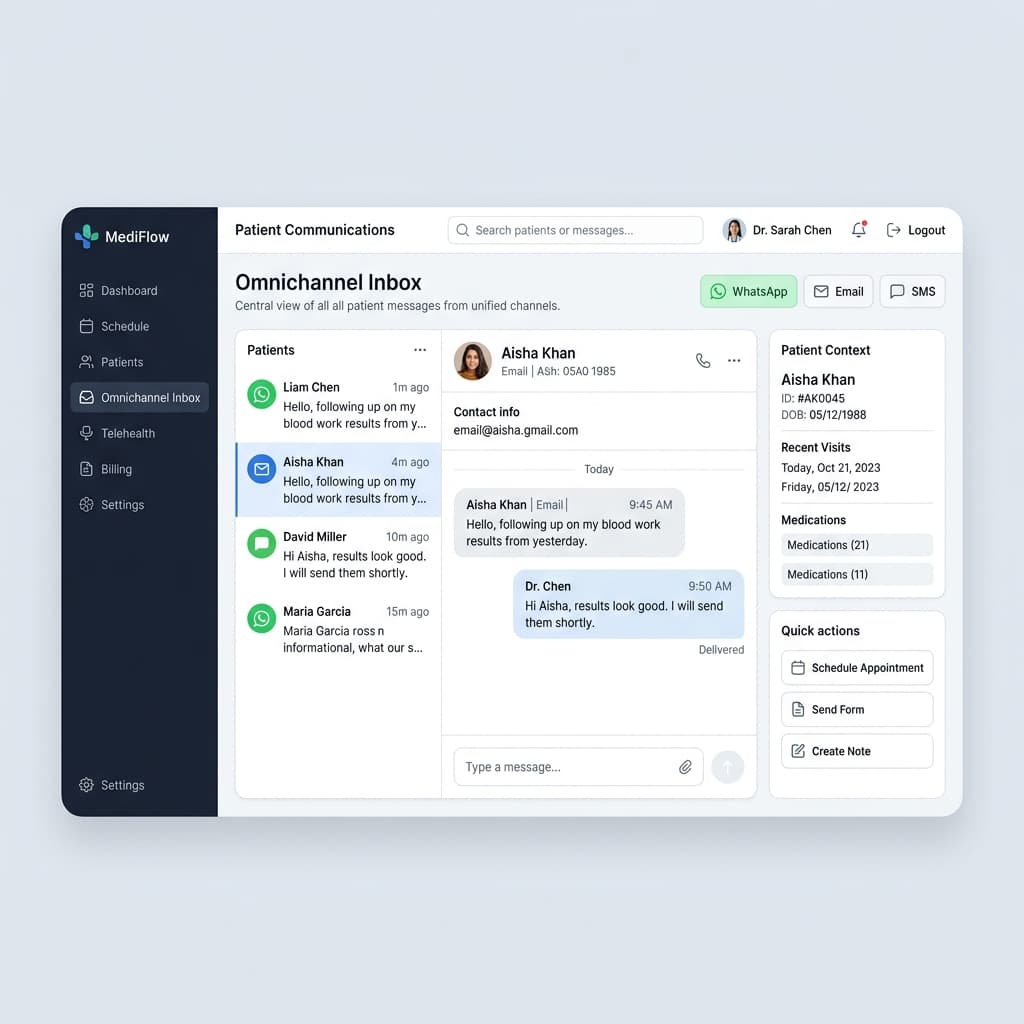 HealthTech Smart Inbox
